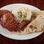 Menu 121 #3. 1/4 Tandoori Chicken Over Rice & Naan