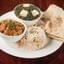 Menu 120 #2. Two Veg. Entree W/ Rice & Naan